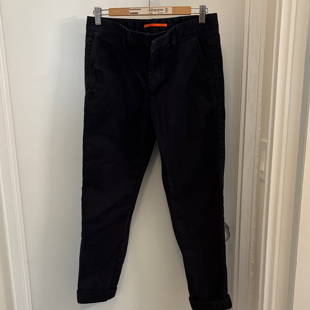 Jack Spade Men's Navy Blue Chino Pants